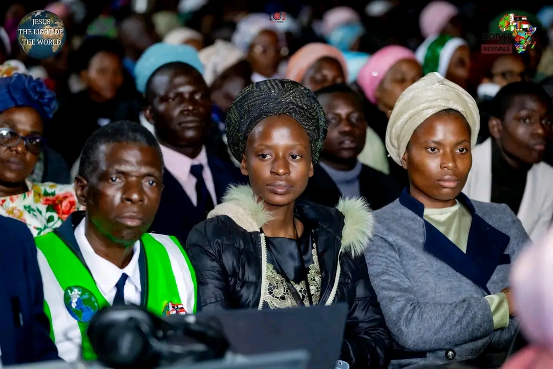 Mother Of All Revivals — attentive worshippers in the crowd